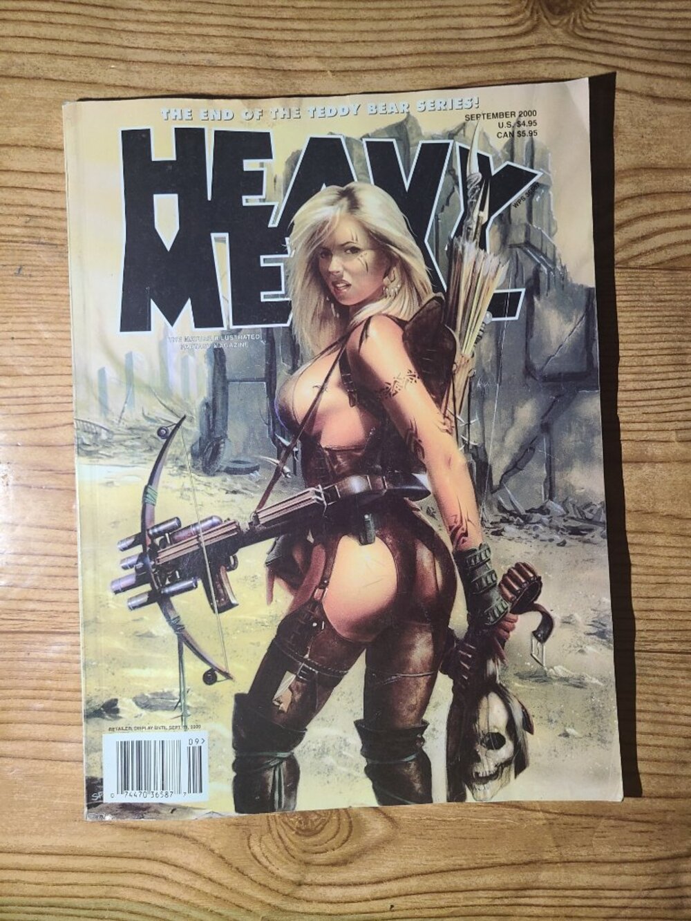 Heavy Metal Sept 2000 Magazine (AS IS)